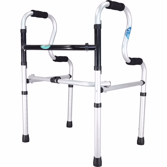 OEM Medical Health Home Care Folding Rollator Walker Adjustable Lightweight Aluminum Walker for Adults